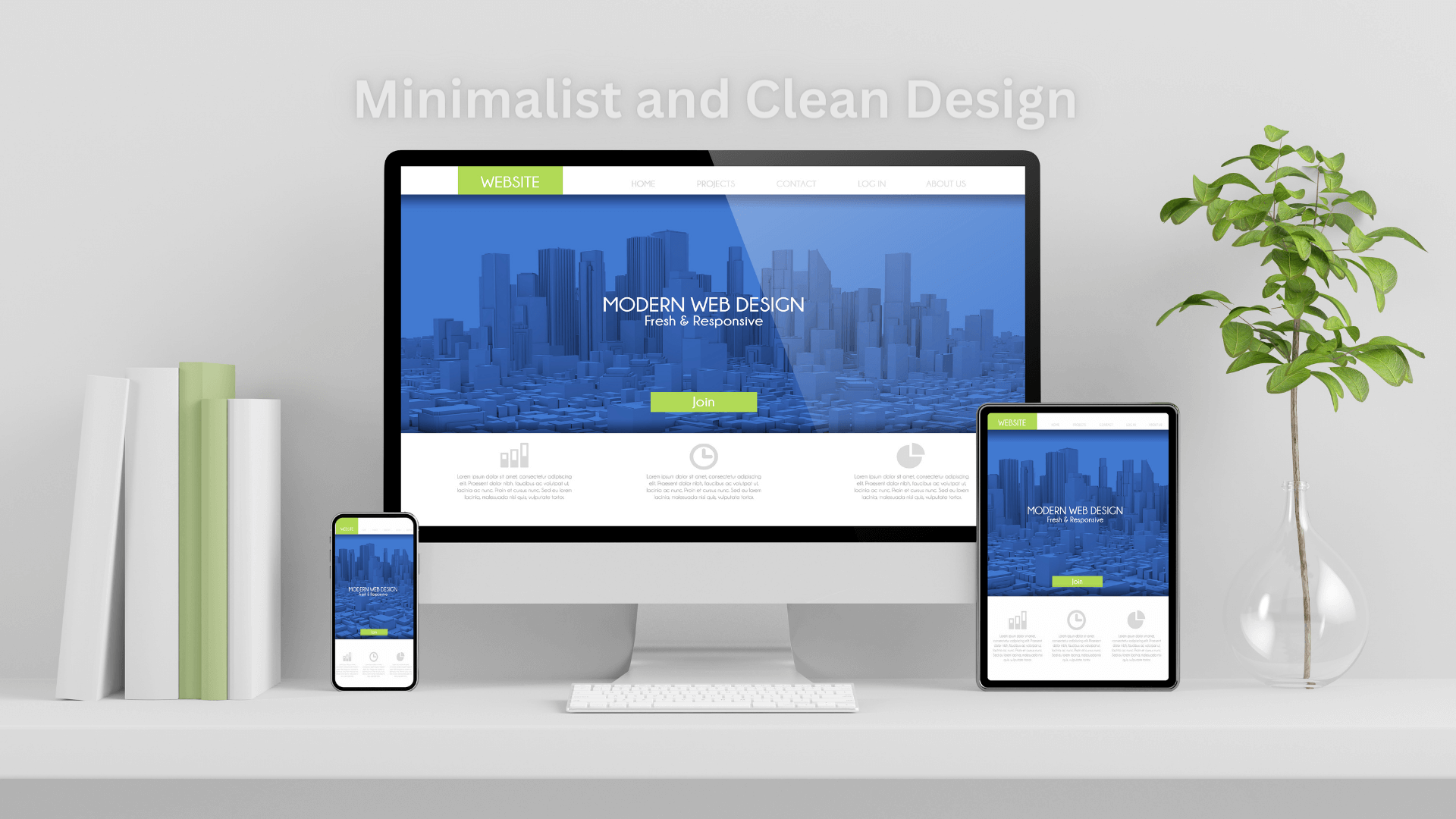 Minimalist and Clean Design